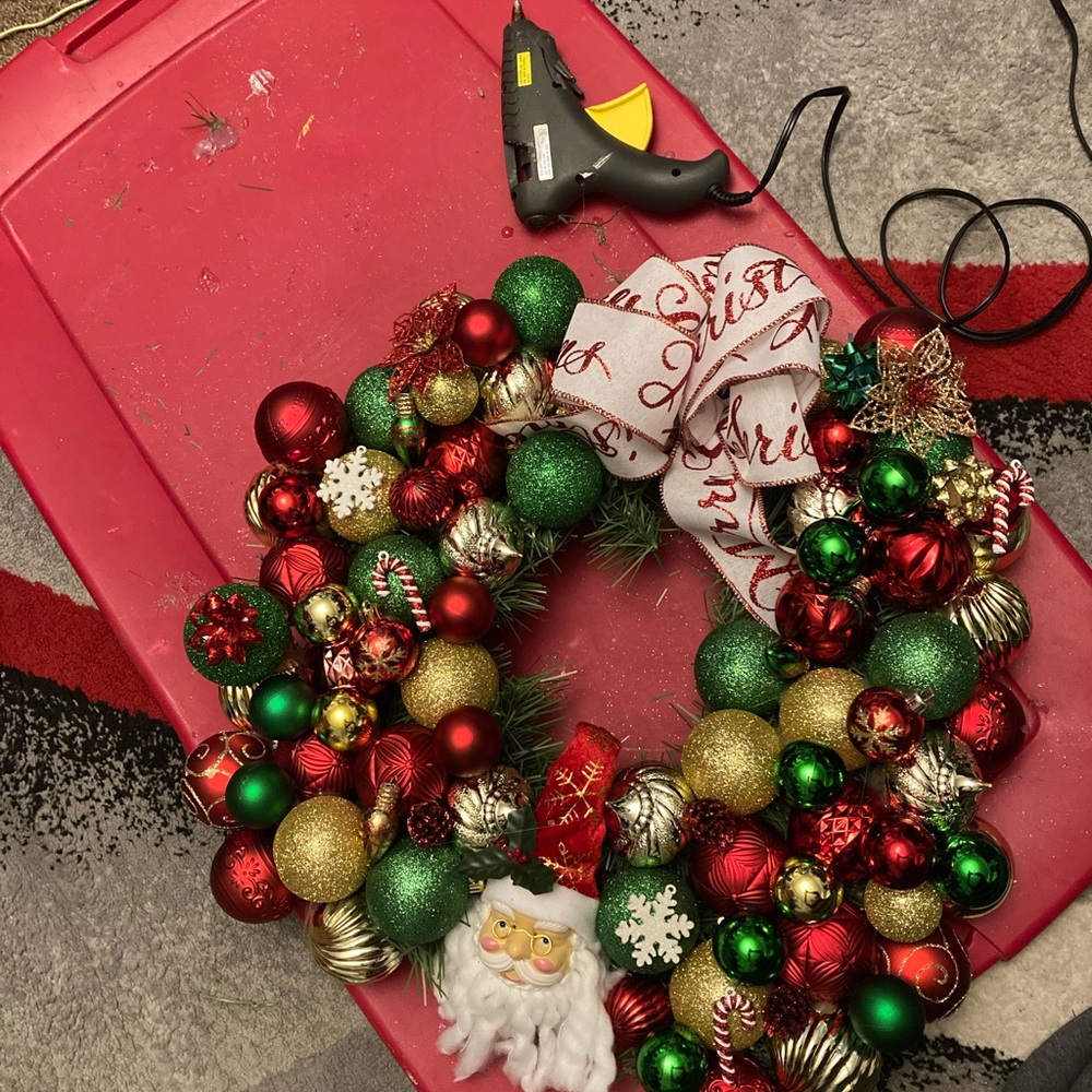 Personalized Christmas wreaths